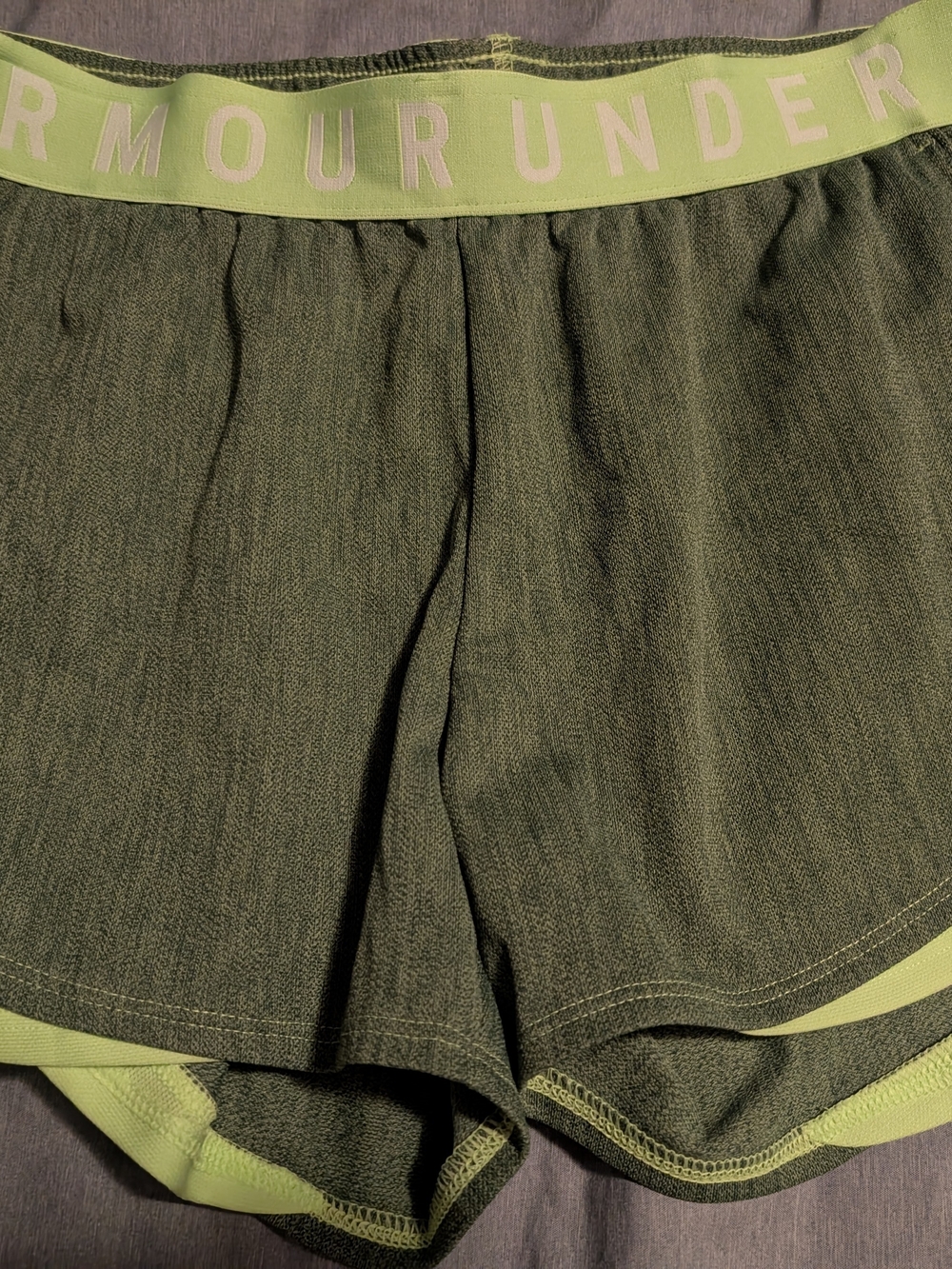 Under Armour Women’s Olive Green Athletic Shorts